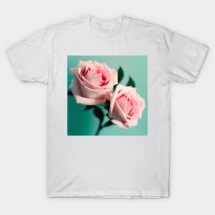 Pretty Pink Roses T-Shirt
